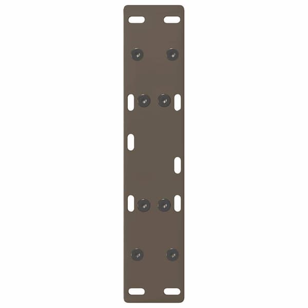 Soffbordsben A-formade 2 st 40x(30-31) cm stål
