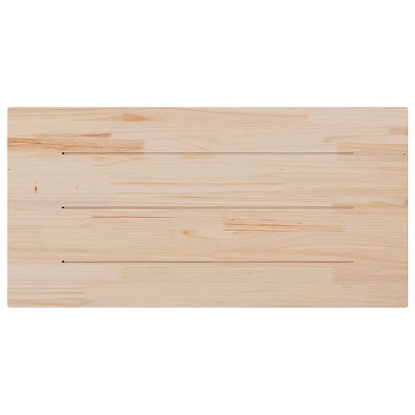 Bordsskiva 100x50x1,7 cm rektangulär massiv furu