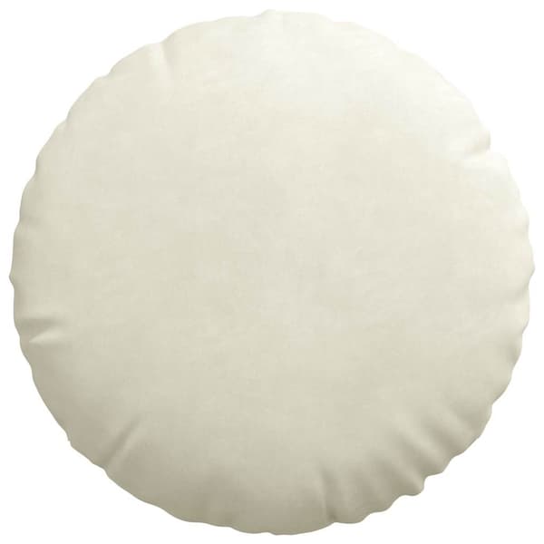 Sittkuddar 2 pcs Kräm Ø 40 x 13 cm Sammet