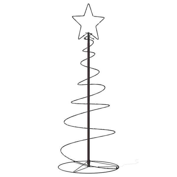 LED julgran 80 LEDs varmvit 120 cm