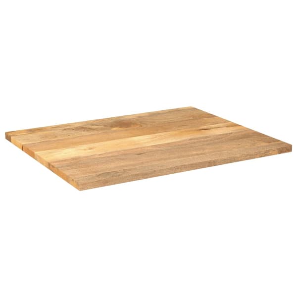 Bordsskiva 90x80x3,8 cm rektangulär massivt mango-trä