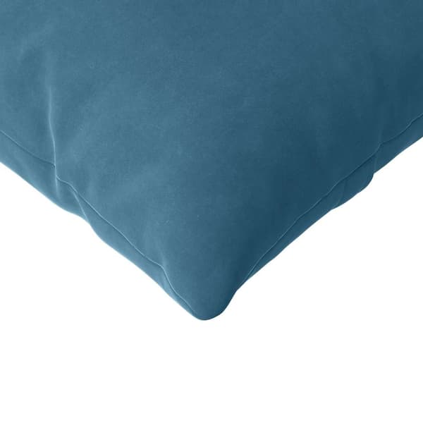 Sofakuddar 2 pcs Blå 200 x 40 cm Kordread tyg