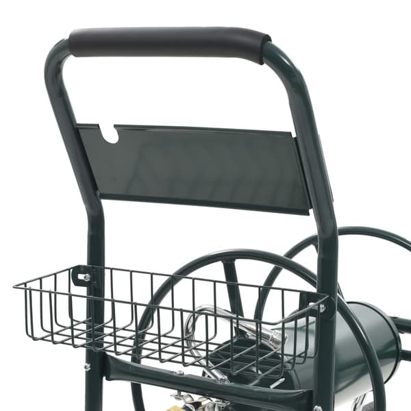 Slangvagn med 1/2" slangkoppling 75 m stål