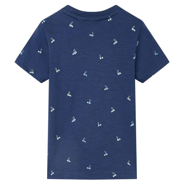T-shirt för barn mörkgrå 128