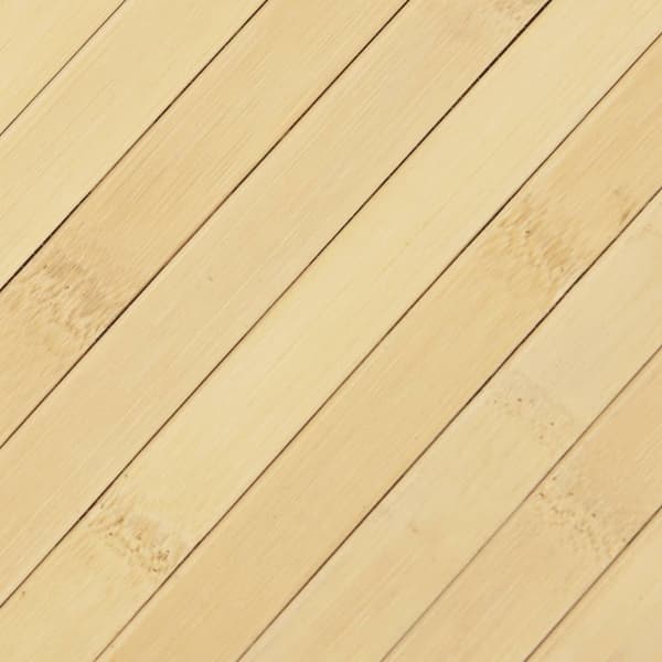 Matta rektangulär ljus naturlig 70x300 cm bambu