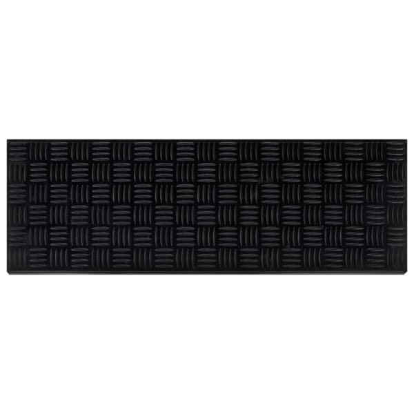 Trappstegsmattor 10 st 25x75 cm gummi