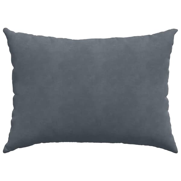 Sofakuddar 2 pcs Mörkgrå 70 x 50 cm Kordread tyg