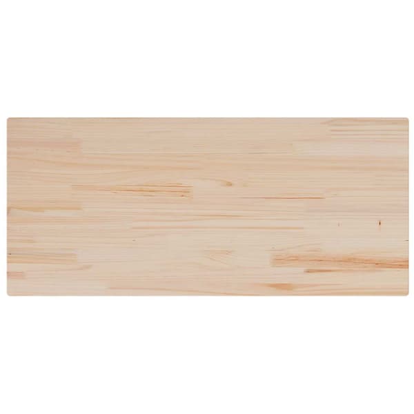 Bordsskiva 90x40x1,7 cm rektangulär massiv furu