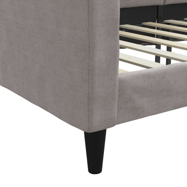 Dagbädd taupe 80x200 cm tyg