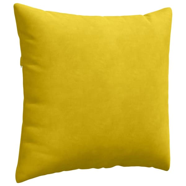 Sofakuddar 2 pcs Gul 45 x 45 cm Kordread tyg
