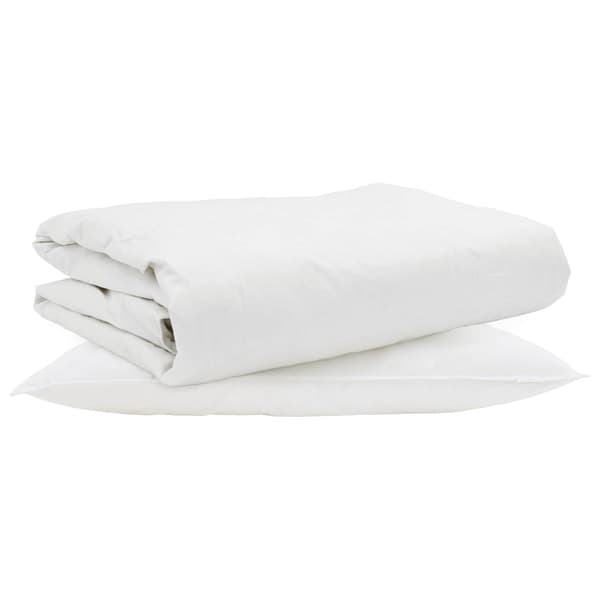 Sommar Duvet med kudde 2 pcs Vit Dunfjäder