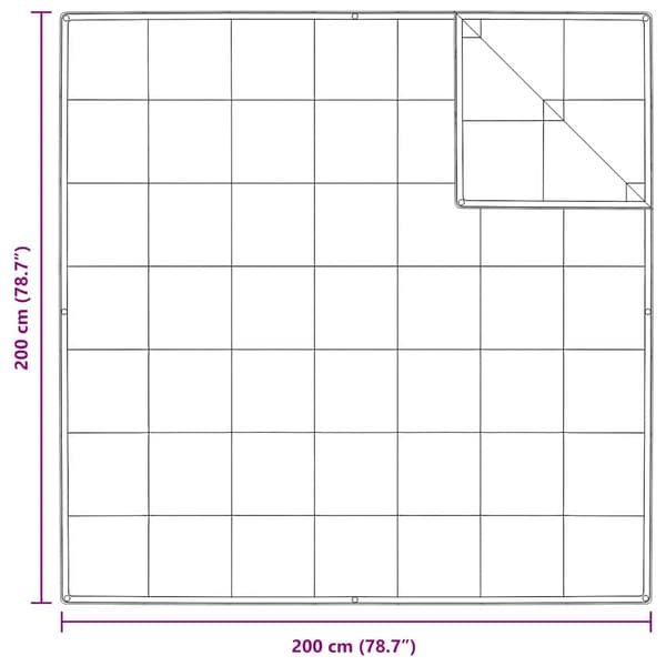 2-i-1 Duntäcke Vit 200 x 200 cm Fjäder