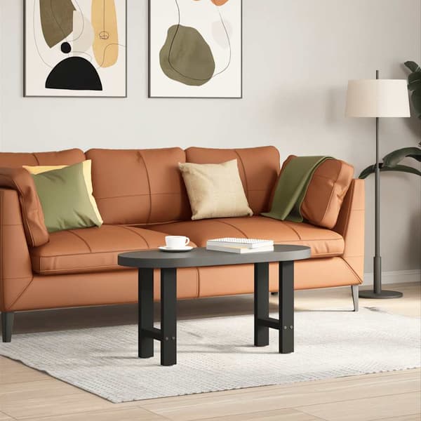Soffbordsben svarta 2 st 28x(42-43) cm stål