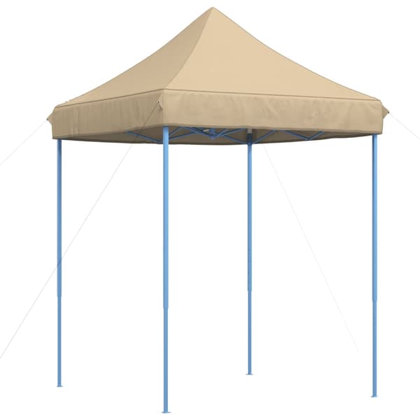 Pop-Up hopfällbart partytält 200x200x306 cm beige