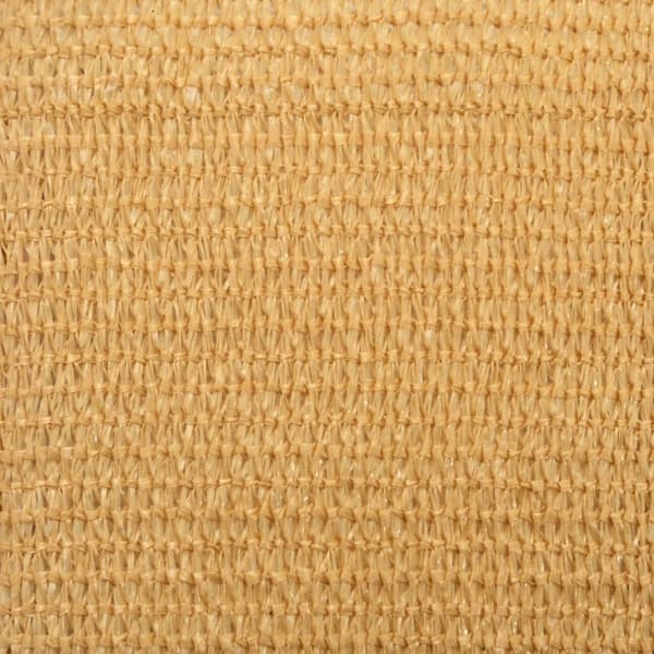 Solsegel 160 g/m² rektangulär sand 2x3 m HDPE