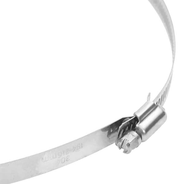 Slangklämmor 6 st 91-220 mm 304 rostfritt stål