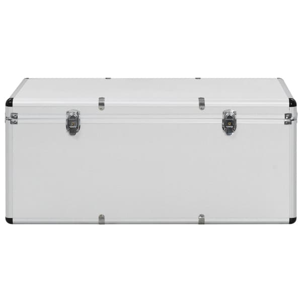Förvaringsväskor 3 st silver aluminium