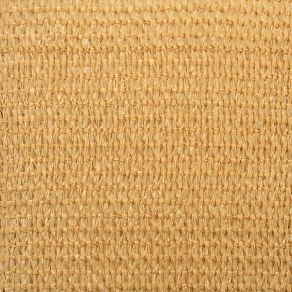 Solsegel 160 g/m² triangulär sand 5x5x6 m HDPE