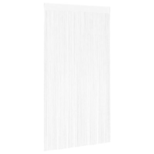 Trådgardiner 2 st 100x250 cm vit