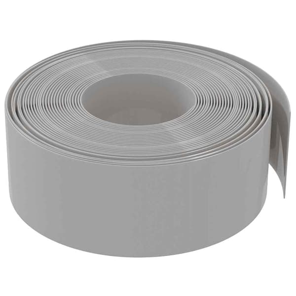 Rabattkant grå 4 st 10 m 20 cm polyeten