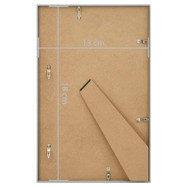 Fotoramar 3 st för bord silver 13x18cm MDF