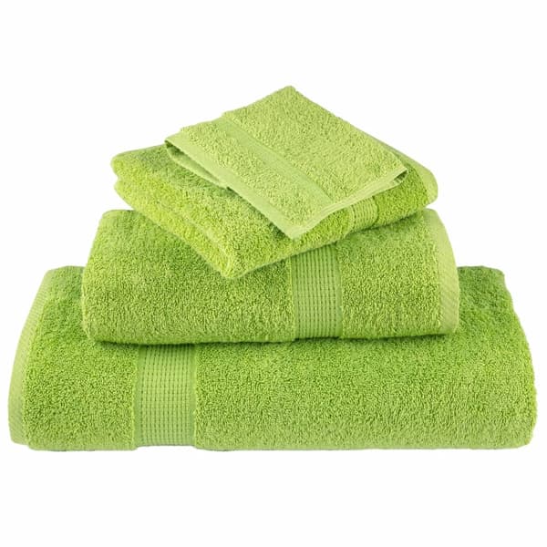 Premium handdukar 8 st SOLUND äppelgrön 600 gsm