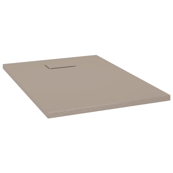Duschkar SMC brun 100x70 cm