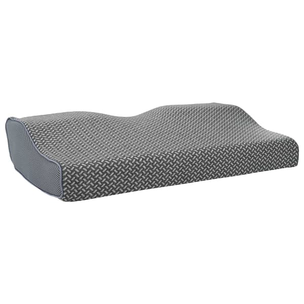 Kudde med kudde Grå 60 x 34 x 11 cm Polyester