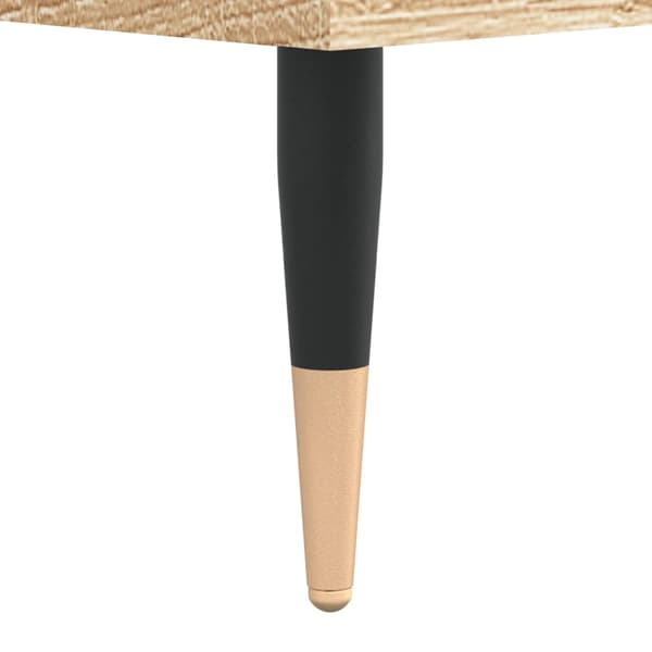 Stereobänk sonoma-ek 84,5x38x89 cm konstruerat trä