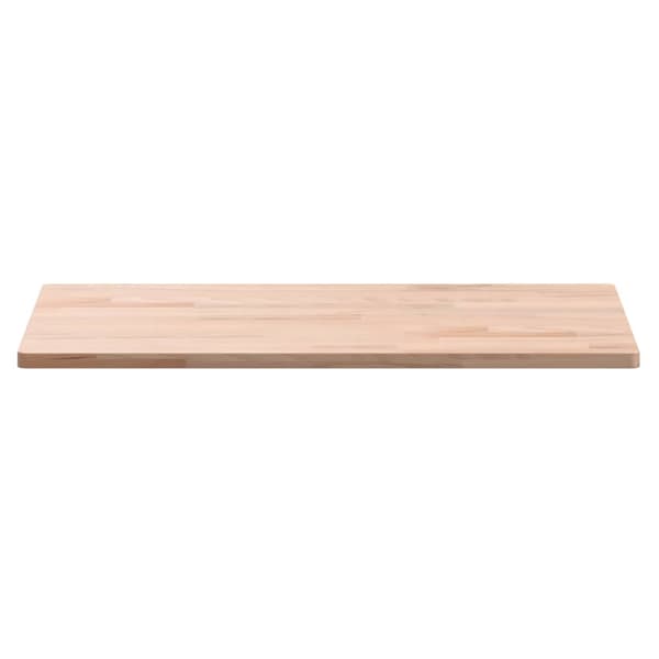 Bordsskiva 60x40x1,5 cm rektangulär massivt bokträ