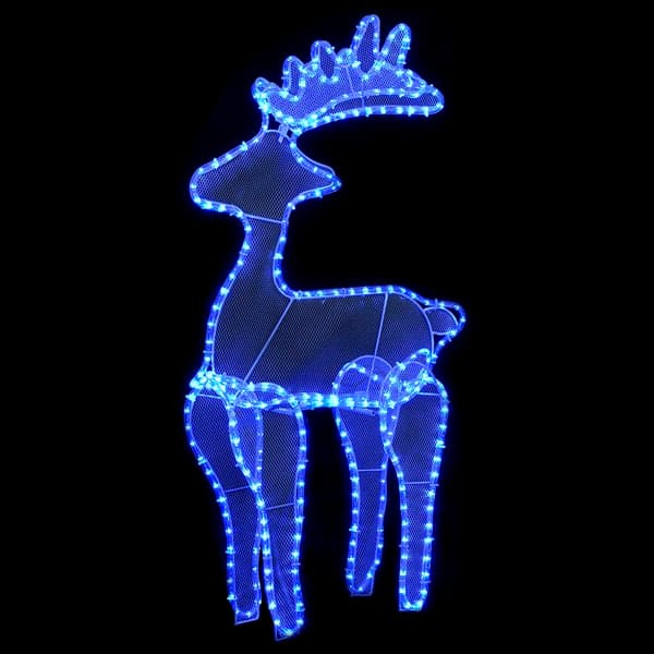 Juldekoration ren mesh 306 LED 60x24x89cm