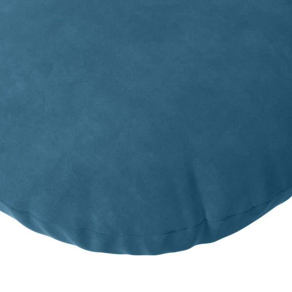 Sittkuddar 2 pcs Blå Ø 40 x 13 cm Sammet