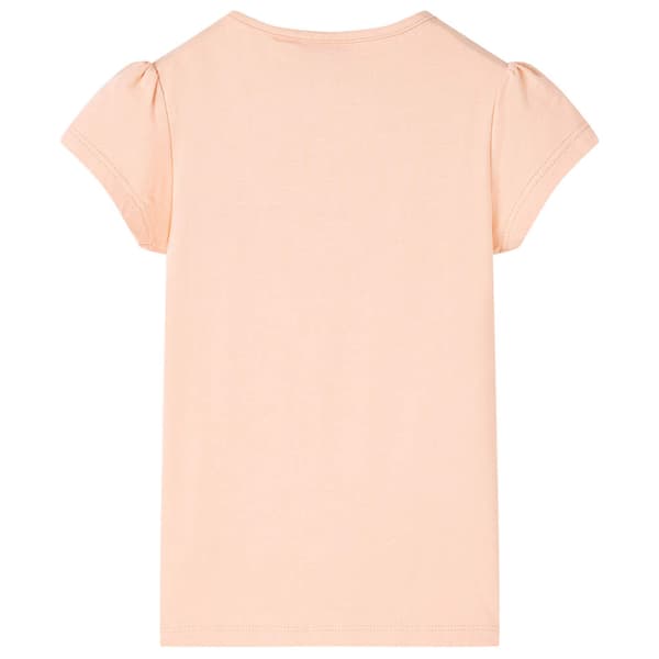 T-shirt för barn ljus orange 104