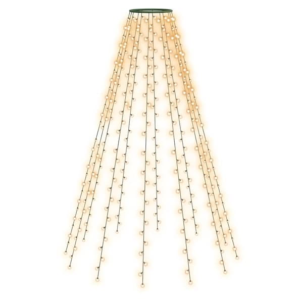 Ljusnät för julgran 180 LED 180 cm