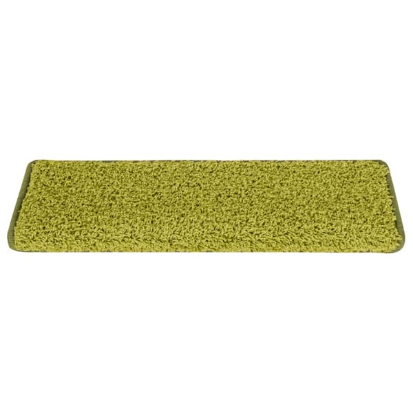 Trappmattor 30 st 65x21x4 cm gröna rektangulära kanter