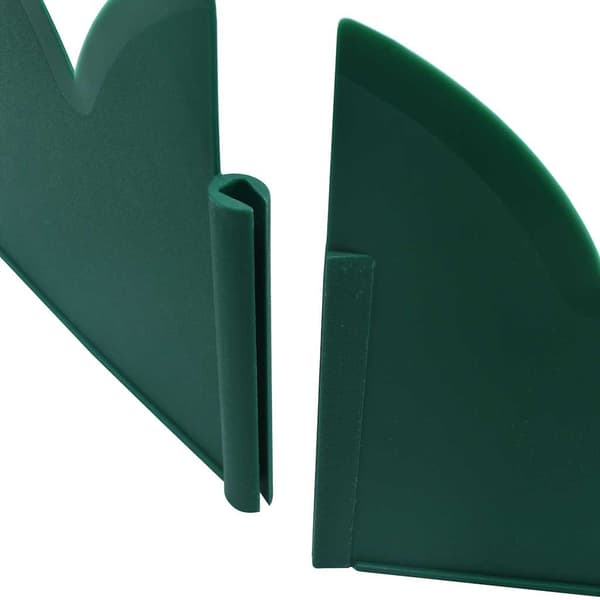 Rabattkant 10 st grön 65x15 cm PP
