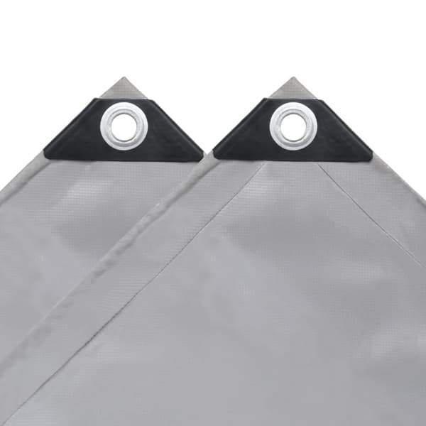 Presenning 650 g/m² 3x4 m grå