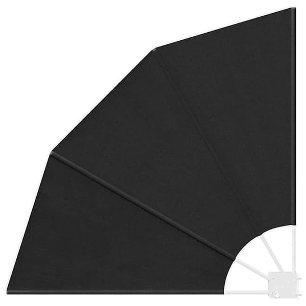 Balkongskärm 115 x 115 cm Polyester Antracit