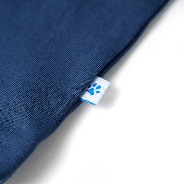 T-shirt för barn mörkblå 116