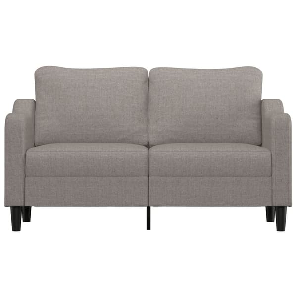 2-sitssoffa taupe 140 cm tyg