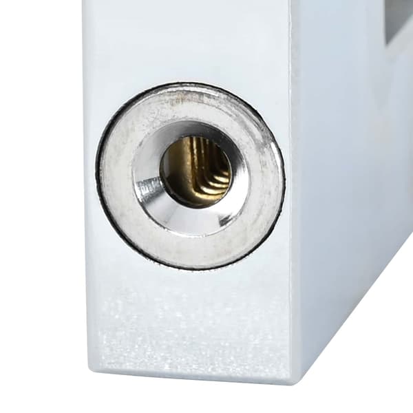 Hänglås 2 pcs Silver Stål