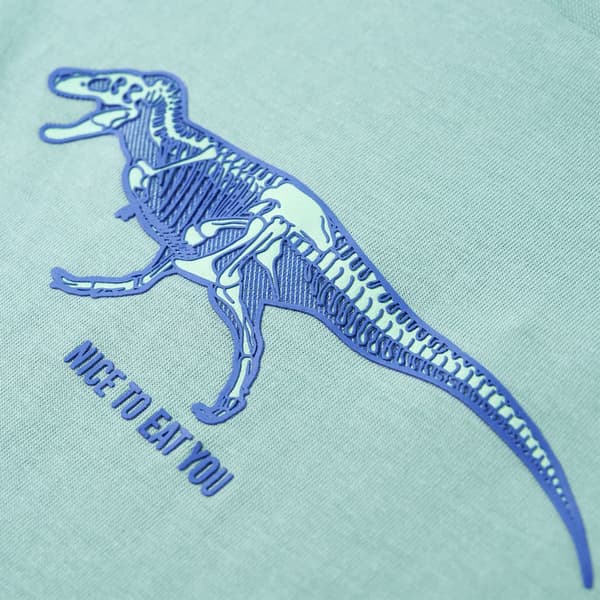 T-shirt för barn ljus khaki 116