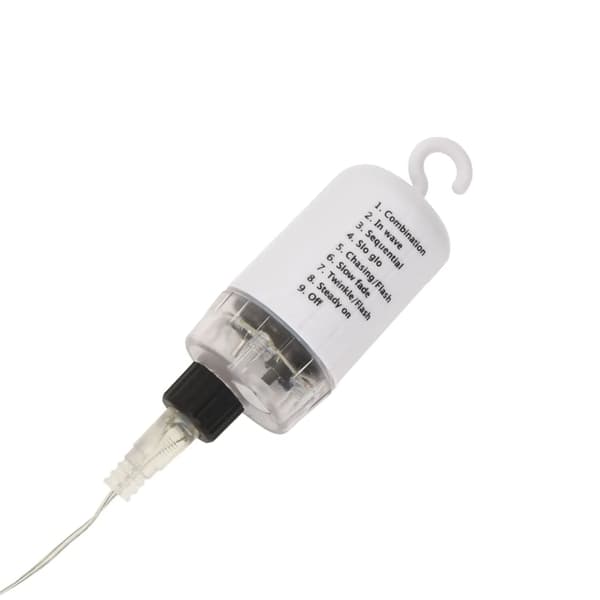 Julbelysning 8 st 140 LED blå 17 cm