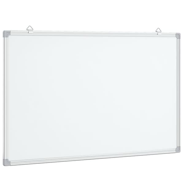Magnetisk whiteboard 100x60x1,7 cm aluminium