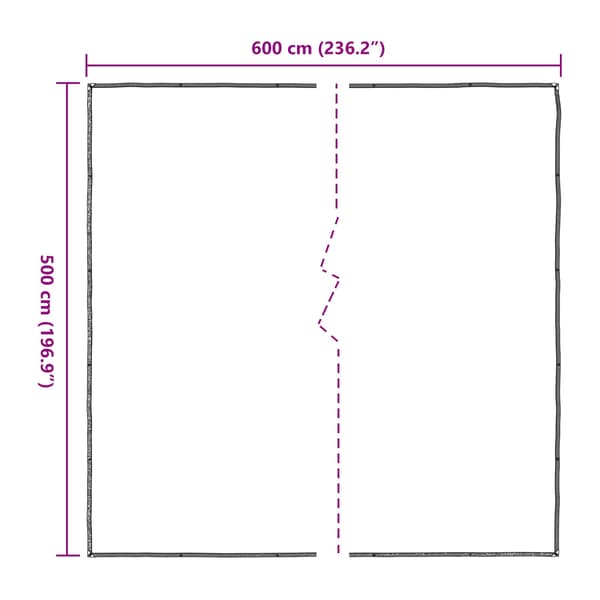 Växtskydd Transparent 5 x 6 m PE