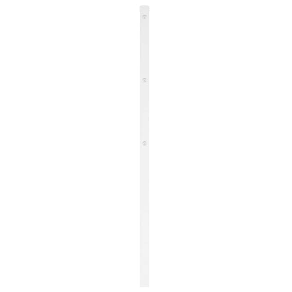 Ersättningsgavel metall vit 107 cm