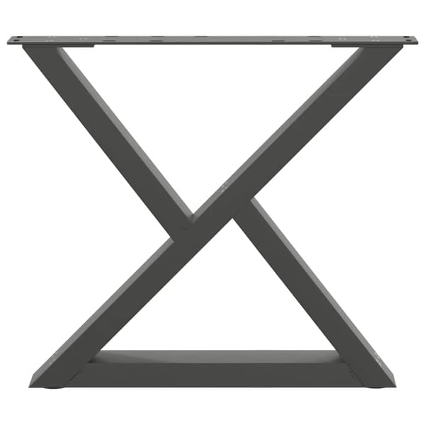 Soffbordsben 2 st antracit 60x(42-43,3) cm stål