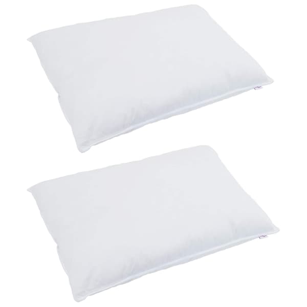 Täckeset med kudde 3 pcs Vit Dunfjäder