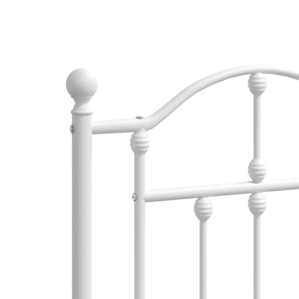 Ersättningsgavel metall vit 180 cm