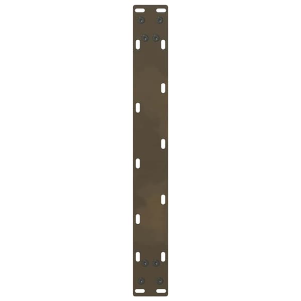Soffbordsben naturstål 2 st 60x(42-43) cm stål
